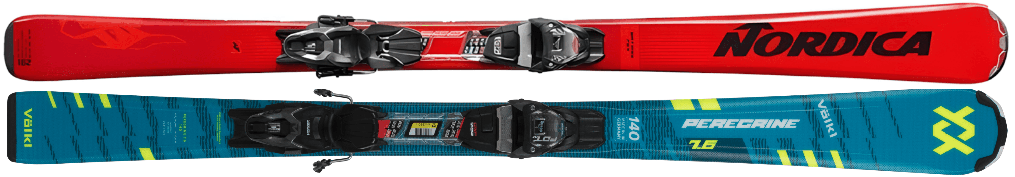 Ski Intermediate - Nordica Spitfire 75R, Völkl Peregrine Rent & Go